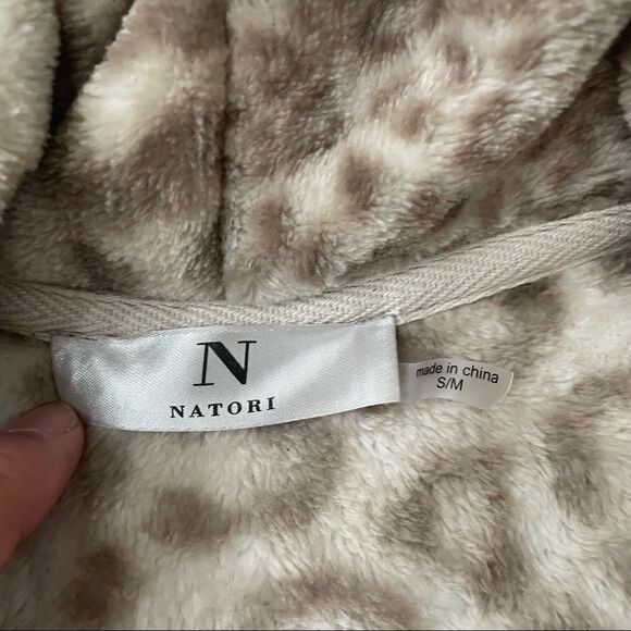 𝅺N Natori Animal Print Cardigan Size S/M - Picture 6 of 11